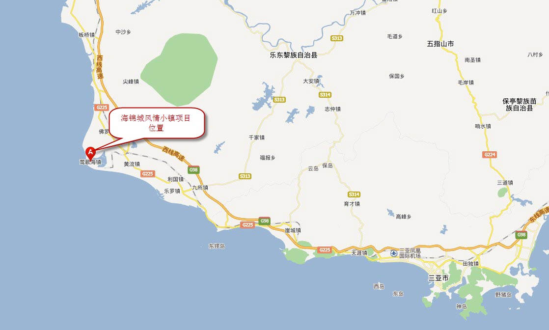 莺歌海海锦城风情小镇